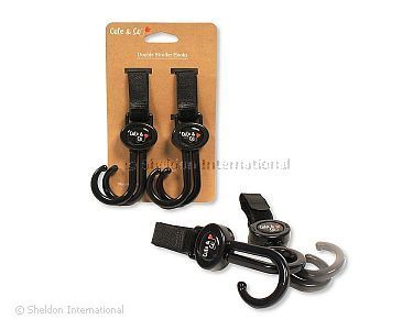 Baby Pushchair Hook - 2-Pack - Wholesale