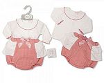 Wholesale Girls 2 pcs Short Set with Bow