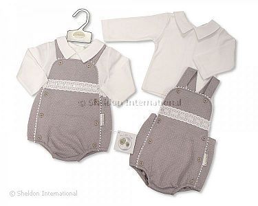 Baby 2 pcs Romper Set with Lace - Wholesale