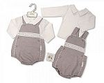 Baby 2 pcs Romper Set with Lace