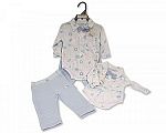 Baby Boys 2 Pieces Set with Bow Tie - Out of This World