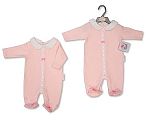 Baby Girls All in One with Lace and Bows