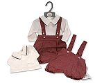 Baby Boys 2 pcs Short Dungaree Set