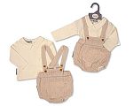 Baby 2 Pieces Short Dungaree Set