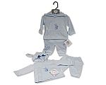 Baby Boys 2 pcs Set with Hood - Bunny