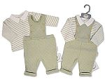 Baby Boys 2 pcs Dungaree Set