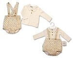 Baby 2 pcs Short Dungaree Set