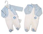 Baby Boys All-In-One with Faux Waistcoat - No 1