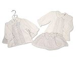 Wholesale Girls Jacquard 2 pcs Skirt Set with Bow