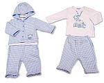 Baby Boys 3 pcs Hooded Set - Giraffe