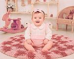 Wholesale Girls Short Romper with Lace Applique