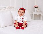 Wholesale Girls 2 pcs Shorts Set - Mushrooms