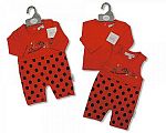 Wholesale Cotton 2 pcs Set - Ladybird