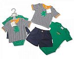 Wholesale Boys Cotton Three Piece Set - 1678