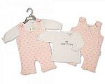 Wholesale Girls 2 pcs Dungaree Set - Little Princess