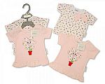 Baby Girls 2 Pack T-Shirt - Strawberry