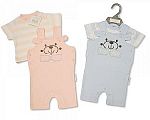 Wholesale 2 pcs Dungaree - Teddy