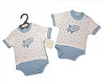 Wholesale Boys Body Vest Set with Crochet Embroidery