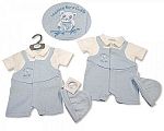 Baby Boys Faux 2 Pieces Set with Hat - Panda