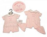 Baby Girls Romper with Hat - Panda