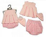 Wholesale Girls 2 pcs Dress Set with Hat - Cherries