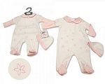Baby Girls All-In-One with Hat - Little Petal