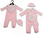 Baby Girls 3 pcs Set - Quack, Quack