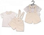 Wholesale Boys 2 pcs Set with Buttons - 0-12 Months