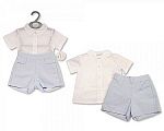 Wholesale Boys 2 pcs Shorts Set - 0-12 Months
