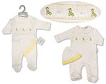 Wholesale All in One with Smocking and Hat - Giraffe
