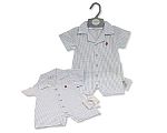 Baby Boys Striped Short Romper
