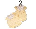 Baby Girls Romper with Lace and Bow