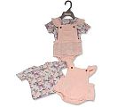 Wholesale Girls 2 pcs Dungaree Set