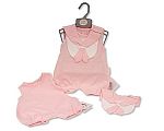Wholesale Girls Short Romper with Bib - Sailor