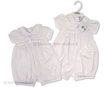 Baby Girls Romper with Lace - Wholesale