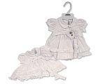 Wholesale Tiered Dress with Embroidery