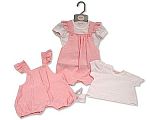 Wholesale Girls 2 pcs Dungaree Set
