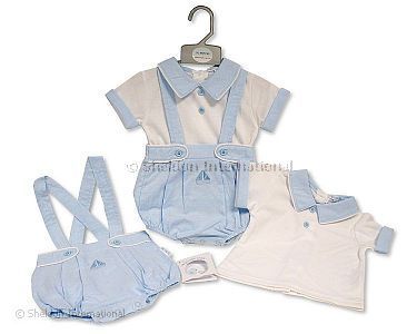 Baby Boys 2 pcs Set - Sailor - Wholesale