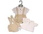 Baby Boys 2 pcs Set with Suspenders