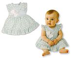 Wholesale Girls Woven Printed Dress with Bow
