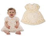 Baby Girls Dress with Flower Print and Pants