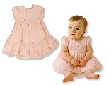 Wholesale Girls Dress with Floral Embroidery and Mesh