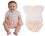 Baby Girls Jacquard 2 pcs Set with Bows