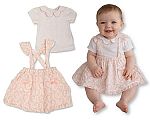 Wholesale Girls Jacquard 2 pcs Skirt Set with Bows