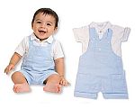 Baby Boys 2 Pieces Dungaree Set
