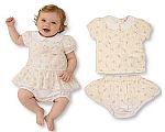 Wholesale Girls Floral 2 Pieces Set with Bow