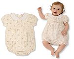 Wholesale Girls Floral Romper with Bow