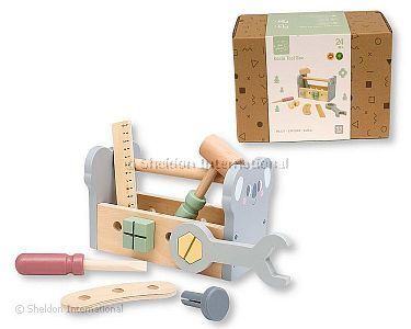 Wooden Educational Toolbox Toy - Wholesale
