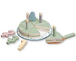 Wholesale Wooden Educational Birthday Cake