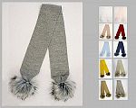 Wholesale Scarf with Pompoms